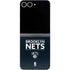 NBA Brooklyn Nets Standard - Black Galaxy Z Flip6 Skin